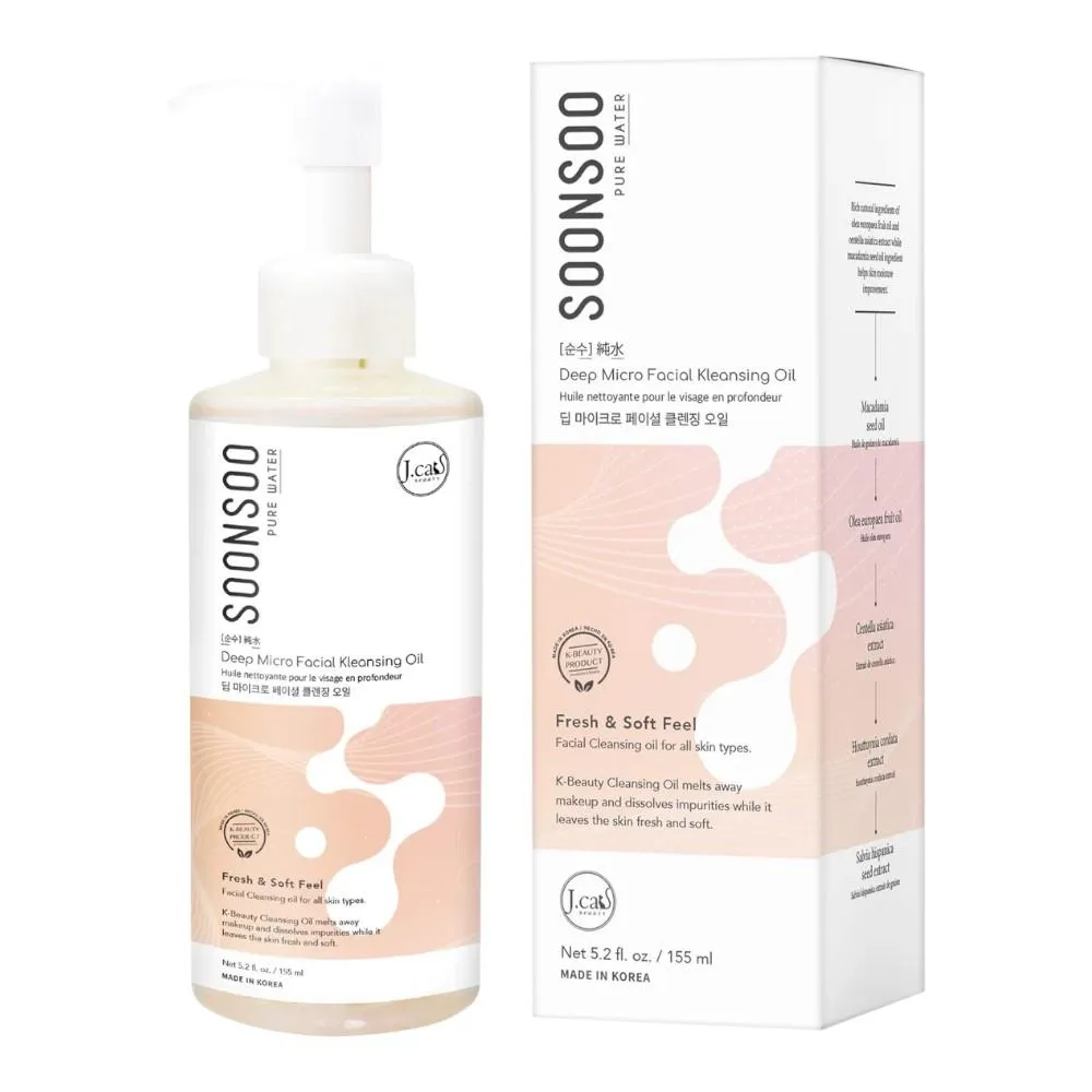 J.Cat Beauty Deep Micro Facial Cleansing SoonSoo - 150ml